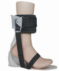 White Orthopedic Ankle Brace Ankle Foot Orthosis Support With Dual Strap