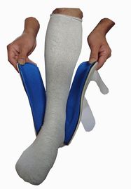 Custom Blue Ankle And Foot Support Brace Lightweight Foam Sponge Material