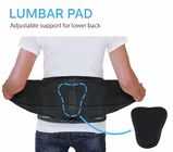 L XL Elastic Lumbar Back Spine Brace With Lumbar Pad Adjustable Breathable