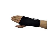 Black L XL Orthopedic Wrist Brace Mesh Fabric Coated With Foam