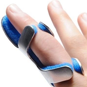S M L Bendable Frog Type Medical Finger Splint Metal Aluminum Material