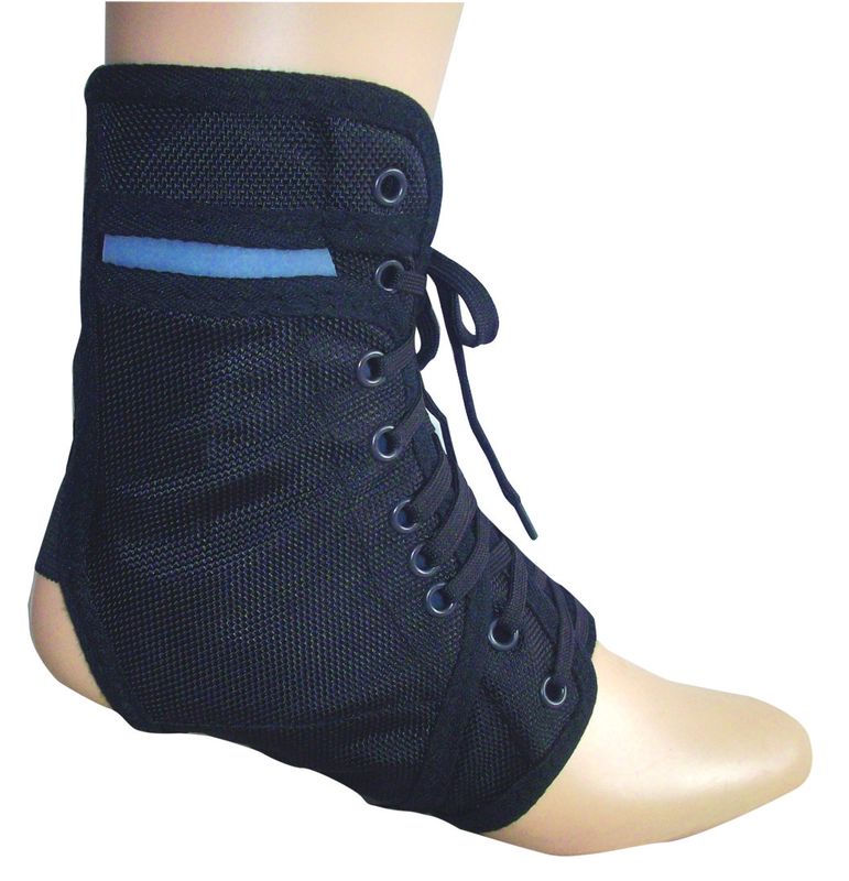 Injury Recovery Sprain Lace Up Foot Brace Lightweight Adjustable Ankle Support